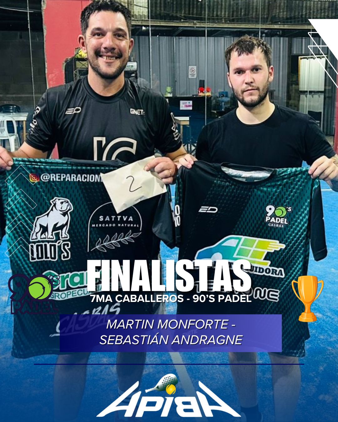 Dominio Total: Urreztarazu y Gelabert arrasan en la 7MA categoría de 90s Padel — foto 2