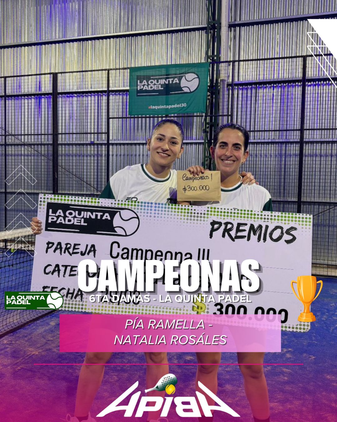 Pia Ramella y Natalia Rozales: Las Nuevas Campeonas del Padel Regional