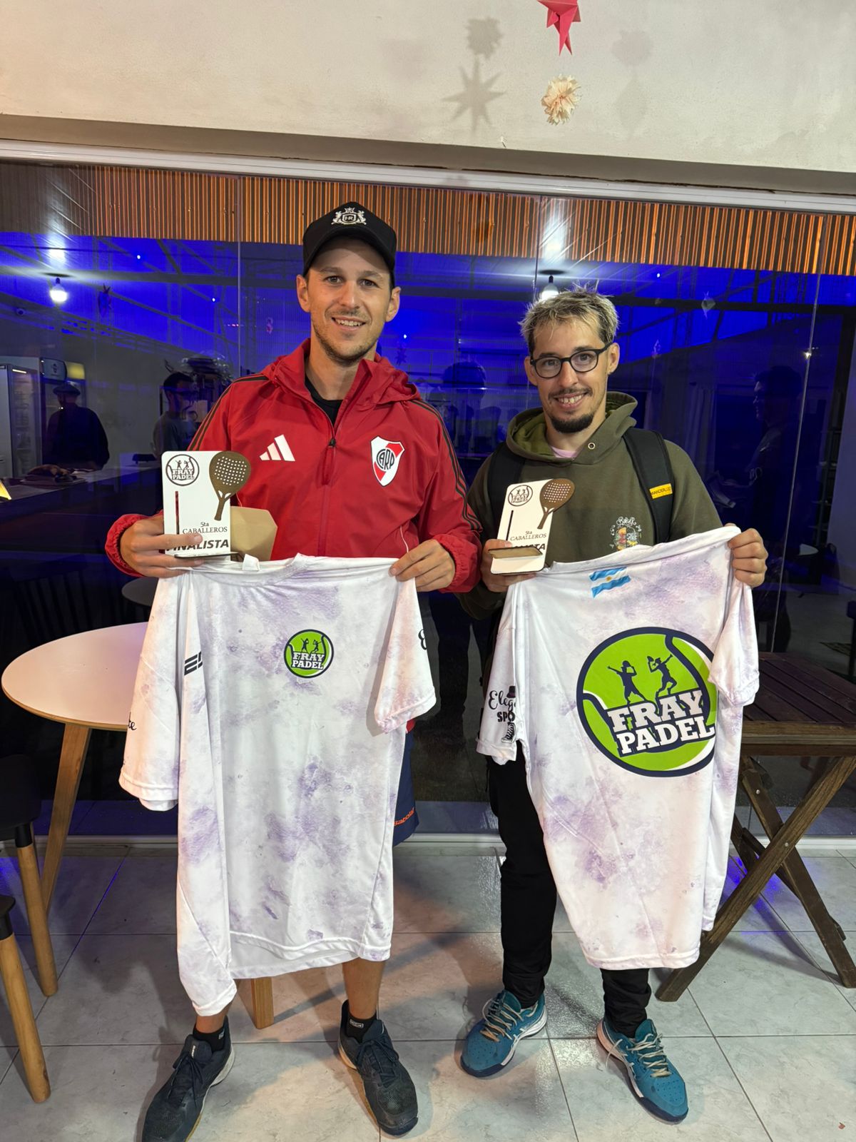 Rufinatti y Sambray: Campeones fray padel — foto 2