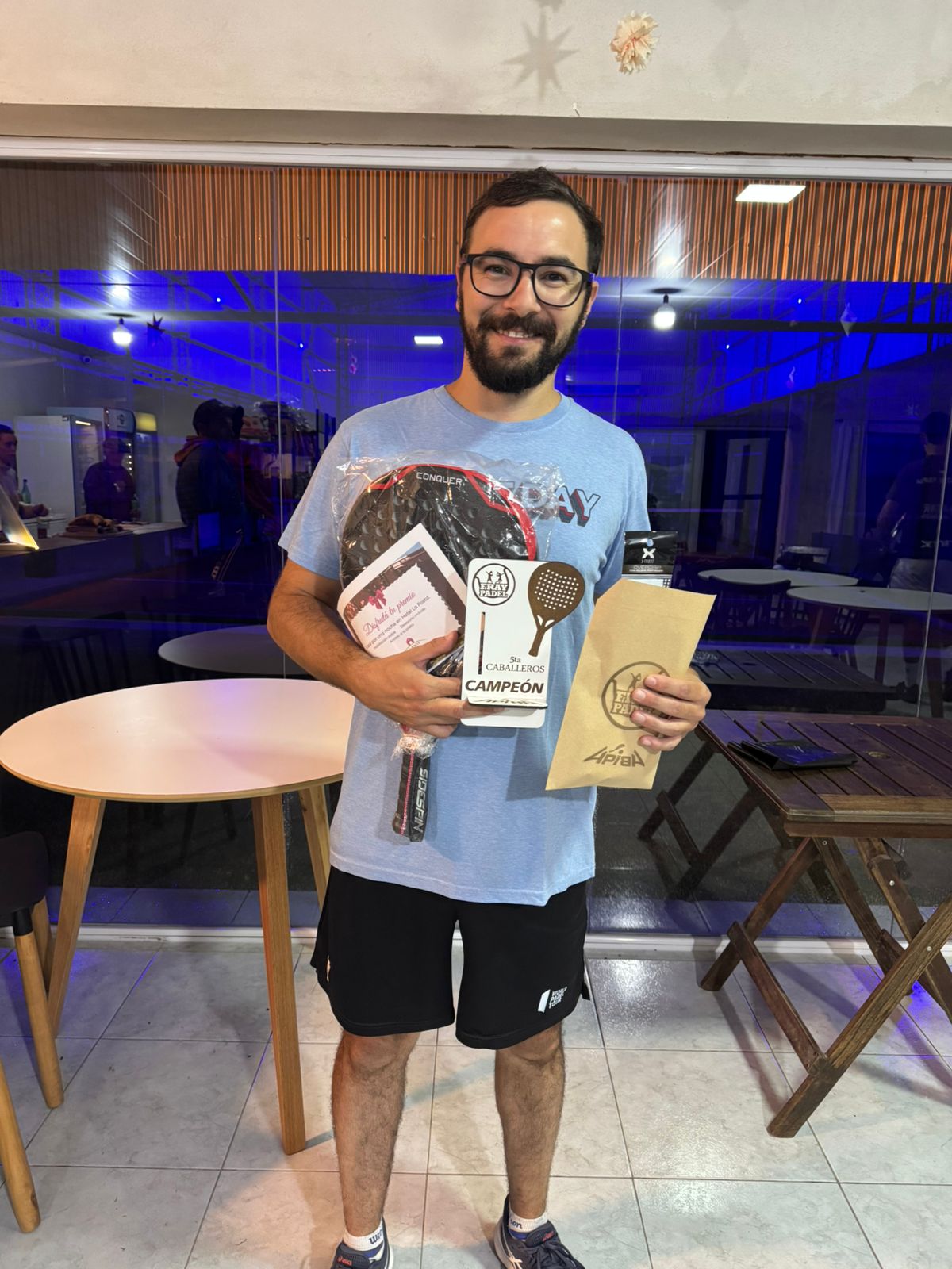Rufinatti y Sambray: Campeones fray padel — foto 3