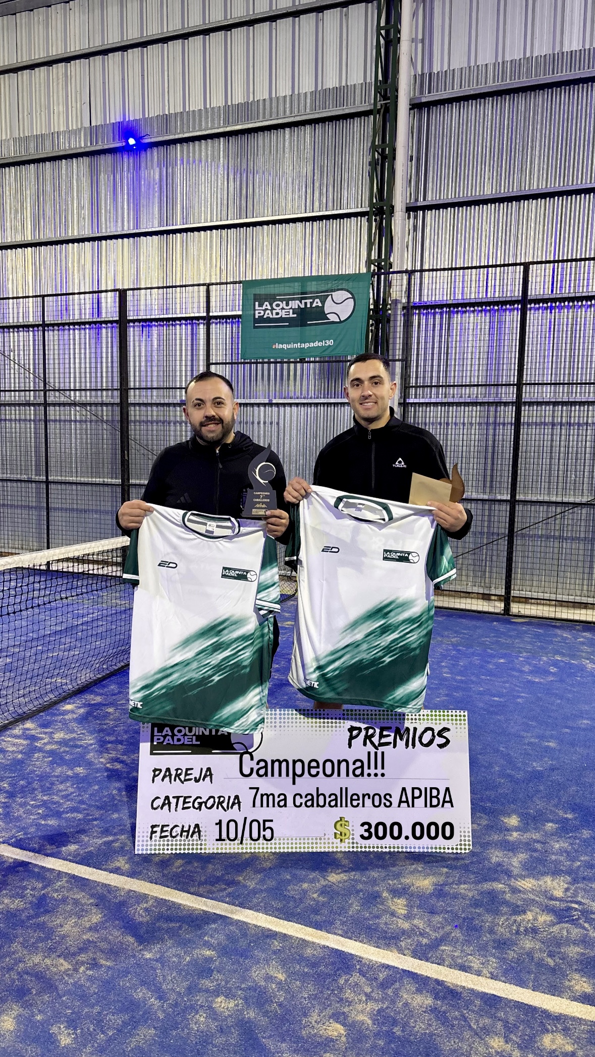 7ma Caballeros APIBA en LA QUINTA PÁDEL 💪🏽 — foto 1