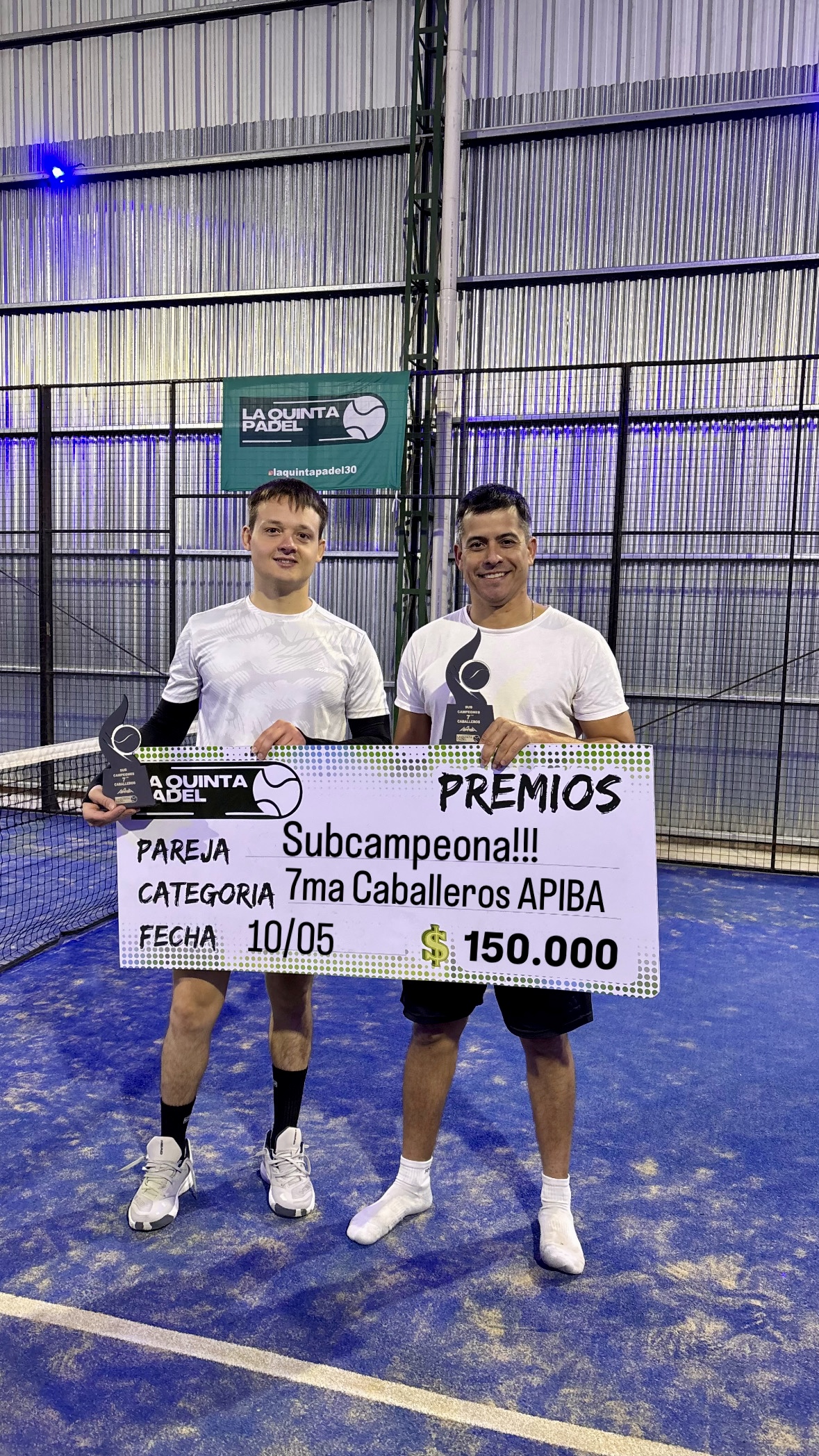 7ma Caballeros APIBA en LA QUINTA PÁDEL 💪🏽 — foto 2