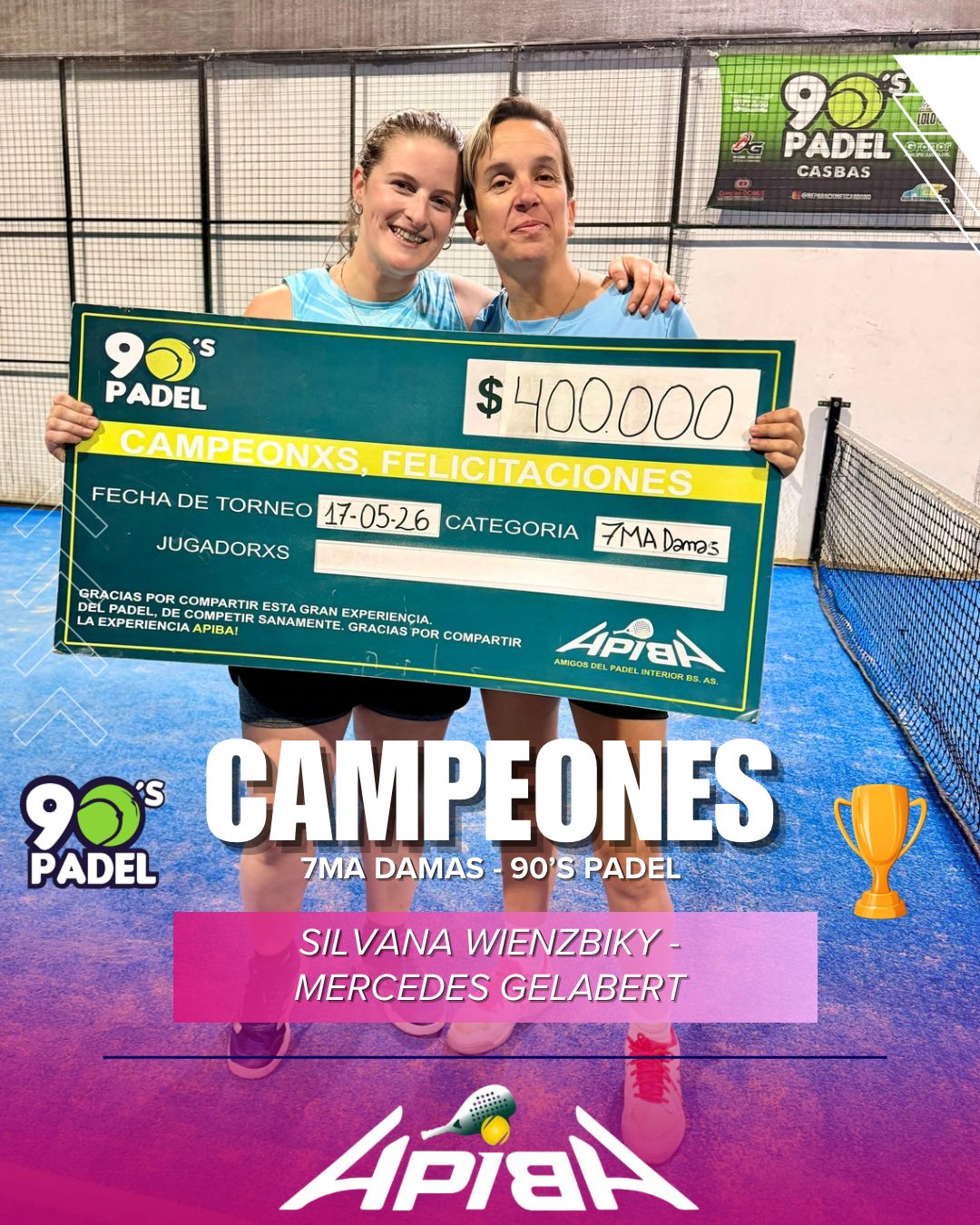Victoria Épica: Galebert y Wienzbiky se Coronaron en el Torneo de Casbas — foto 1