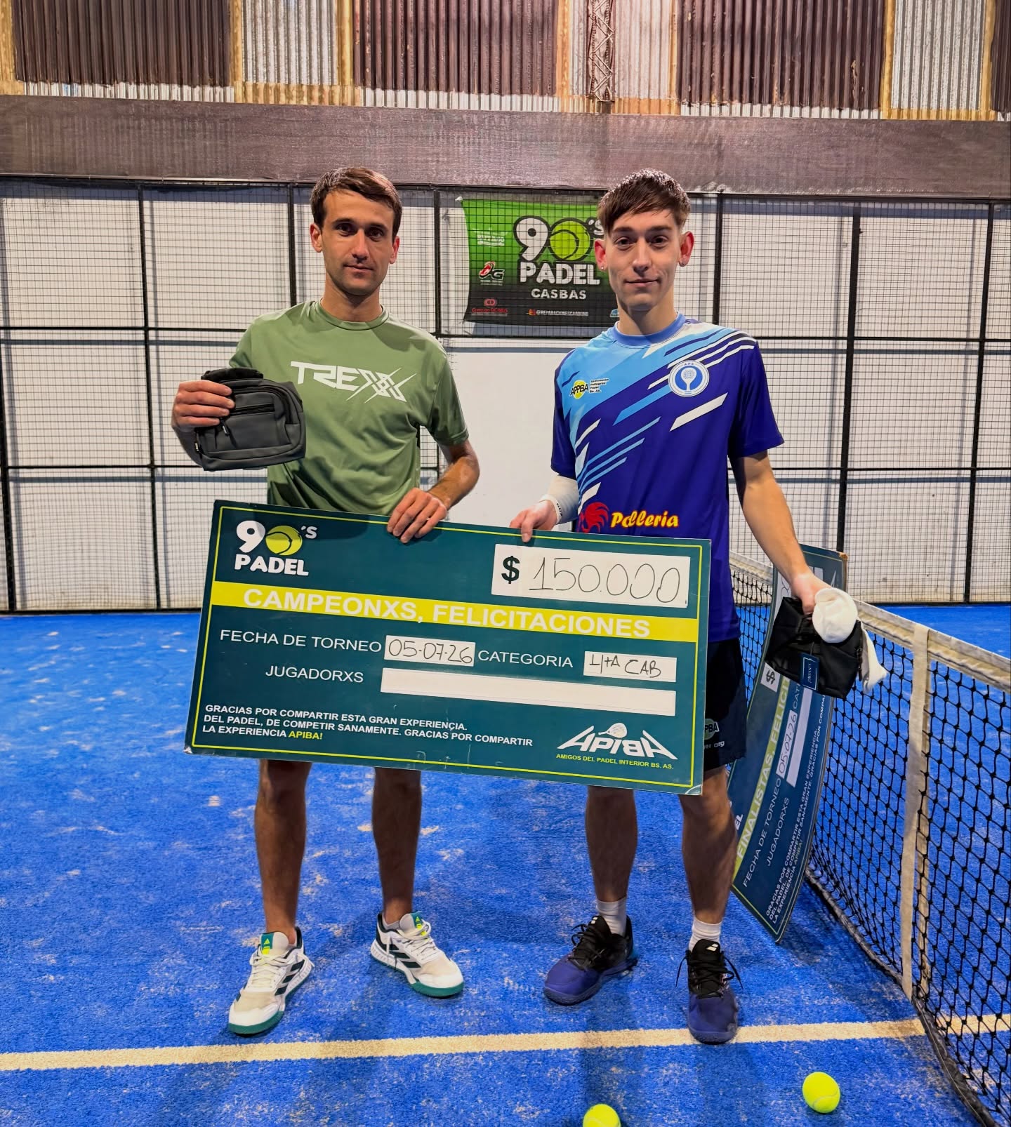 Blanco y Pagano se Consagran Campeones.