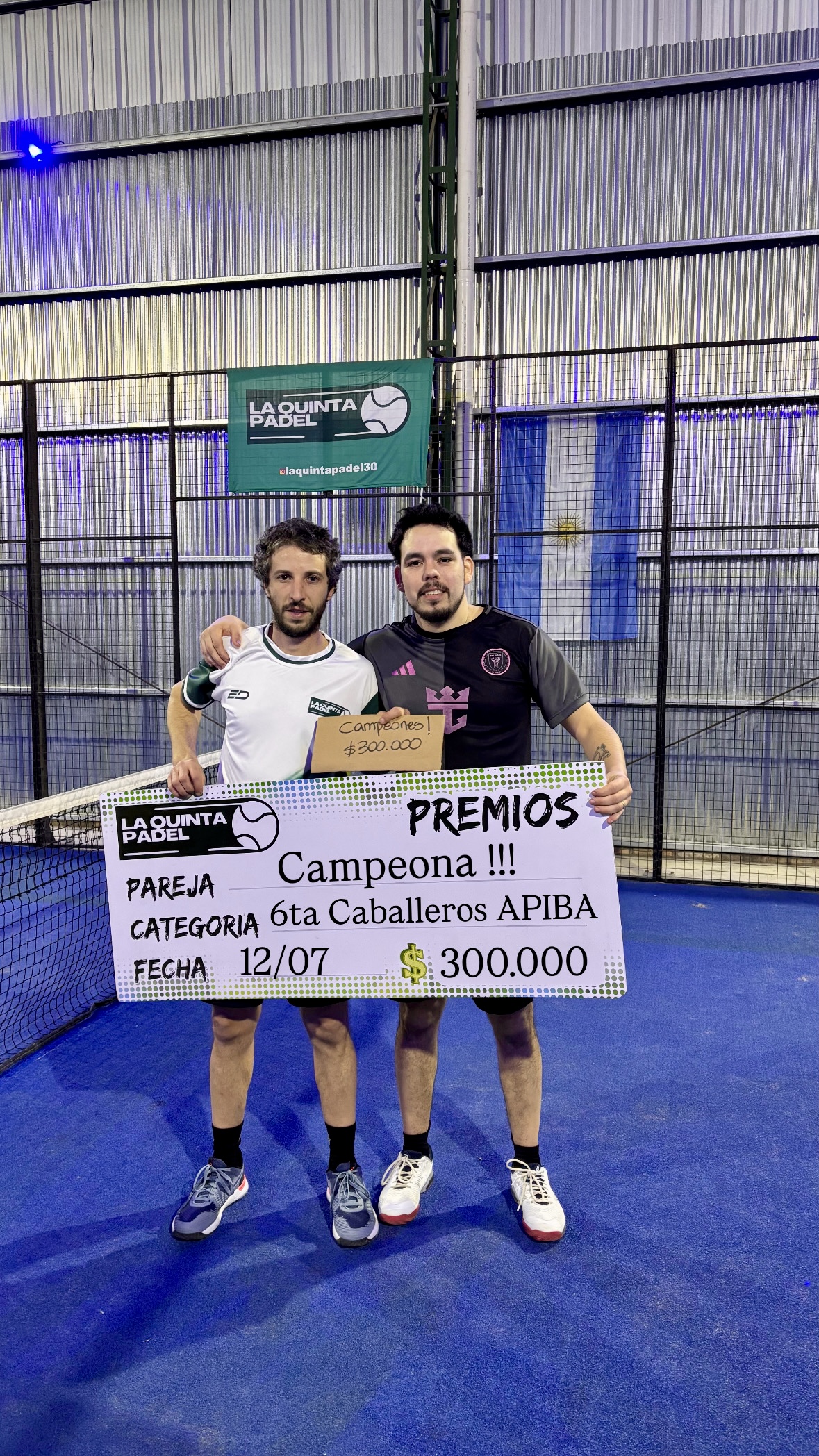 6ta Caballeros APIBA en LA QUINTA PÁDEL. — foto 1