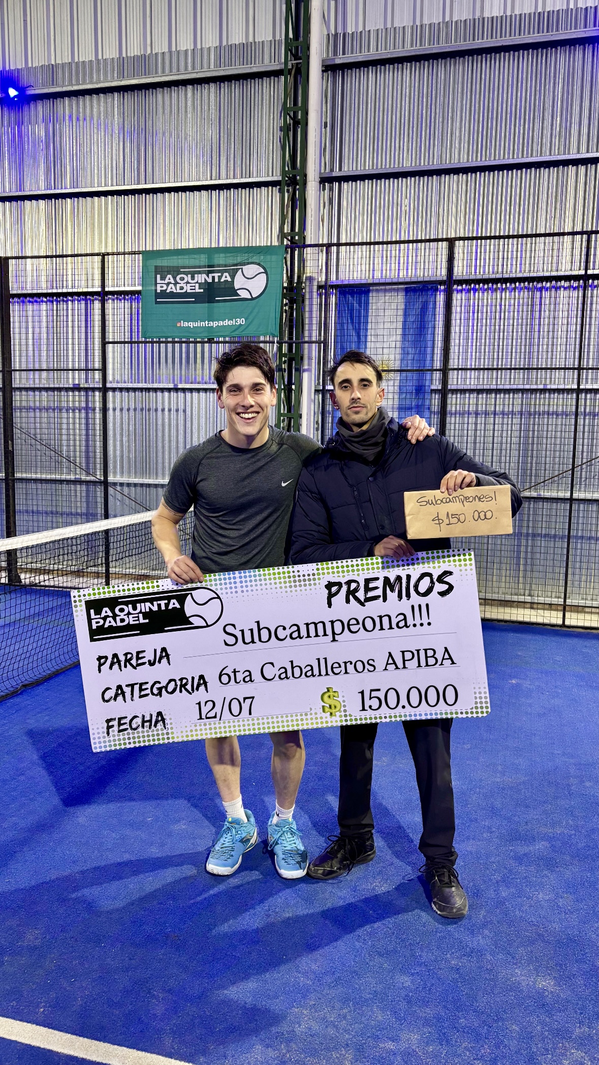 6ta Caballeros APIBA en LA QUINTA PÁDEL. — foto 2