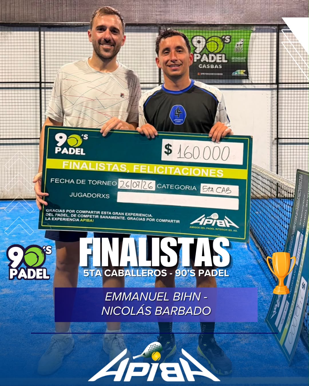 Donato Sasso y Tuty López se Impusieron en Casbas — foto 2