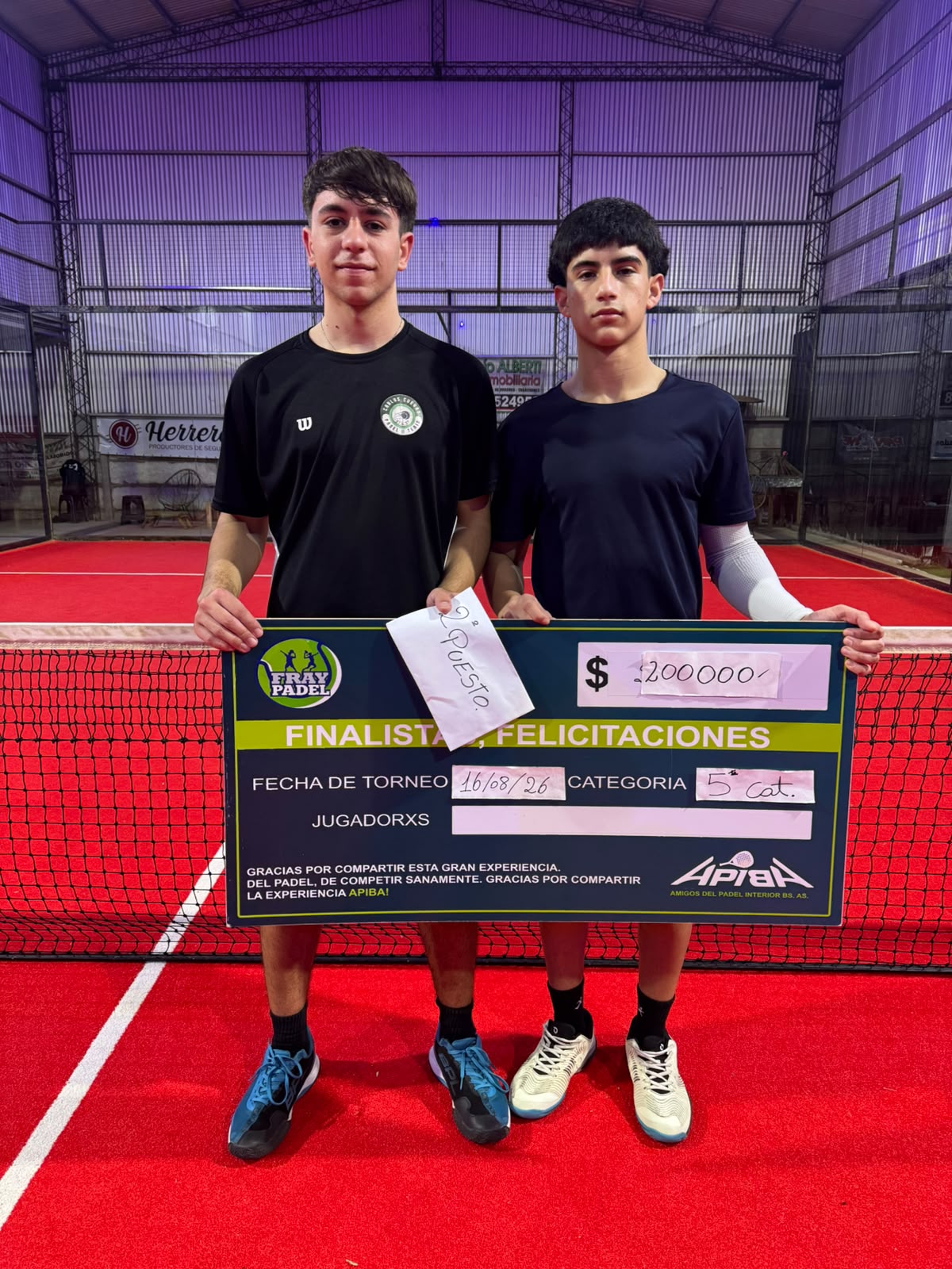 Tres Lomas se Rinde al Padel: Argañín y Cabrera Conquistan una Final Épica — foto 2