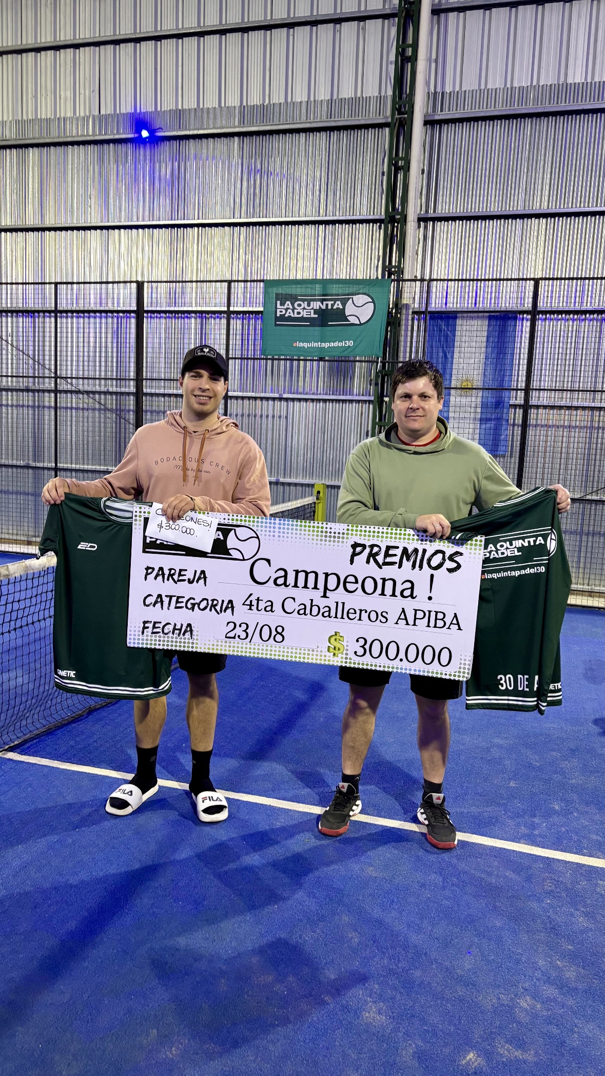 Sommer -Acosta NUEVOS CAMPEONES!!!